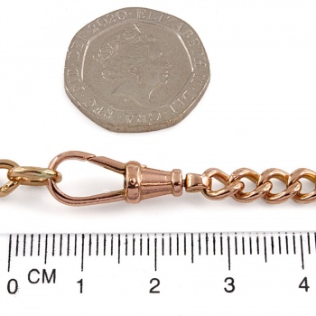 9ct gold 40.3g 26 inch curb Chain
